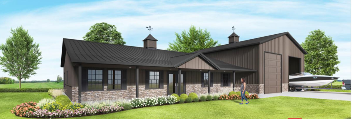 Morton Buildings Floor Plans: Branson II