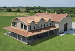 A sHOME® or barndominium. Courtesy of Greiner Buildings